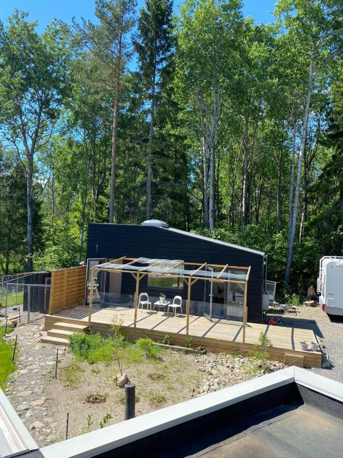 Tiny House In The Middle Of Nature Åkersberga Exterior foto